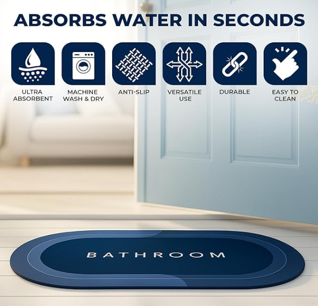 Bathroom & Kitchen Mat ( BUY 1 GET 1 FREE )